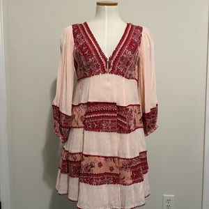 *NWT* Free People Tea Combo Dress | Size: XS | side Zipper